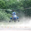 Heli landing in Ukraine