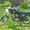 Old polish motorcycle WSK M06B3